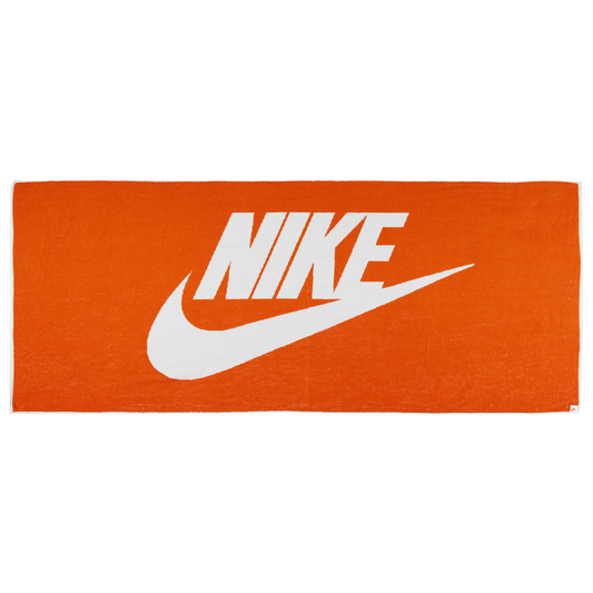 Nike CLUB POOL TOWEL - Men's - White/Safety Orange
