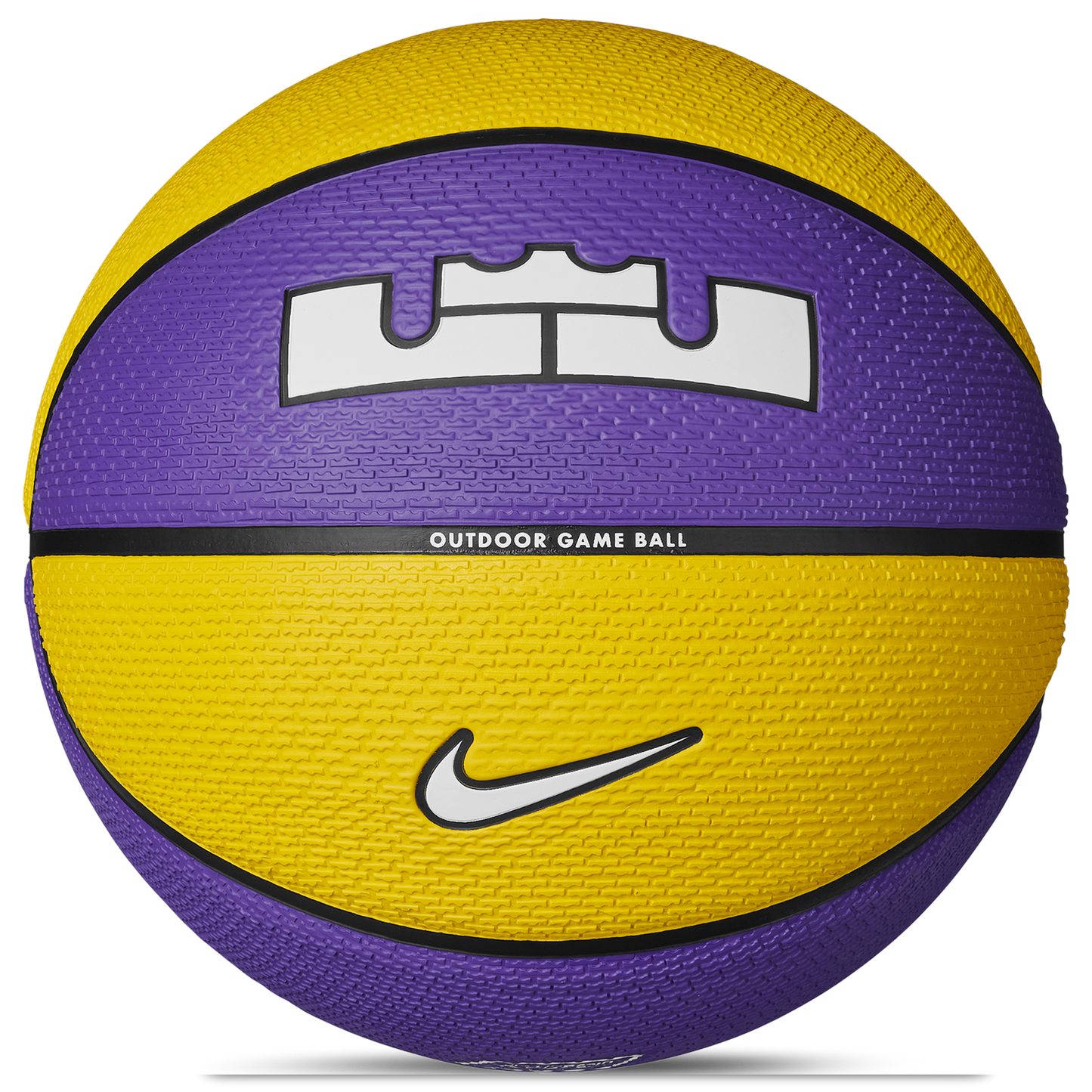 Nike Lebron Playground Basketball - Men's - Amarillo/Court Purple/Black