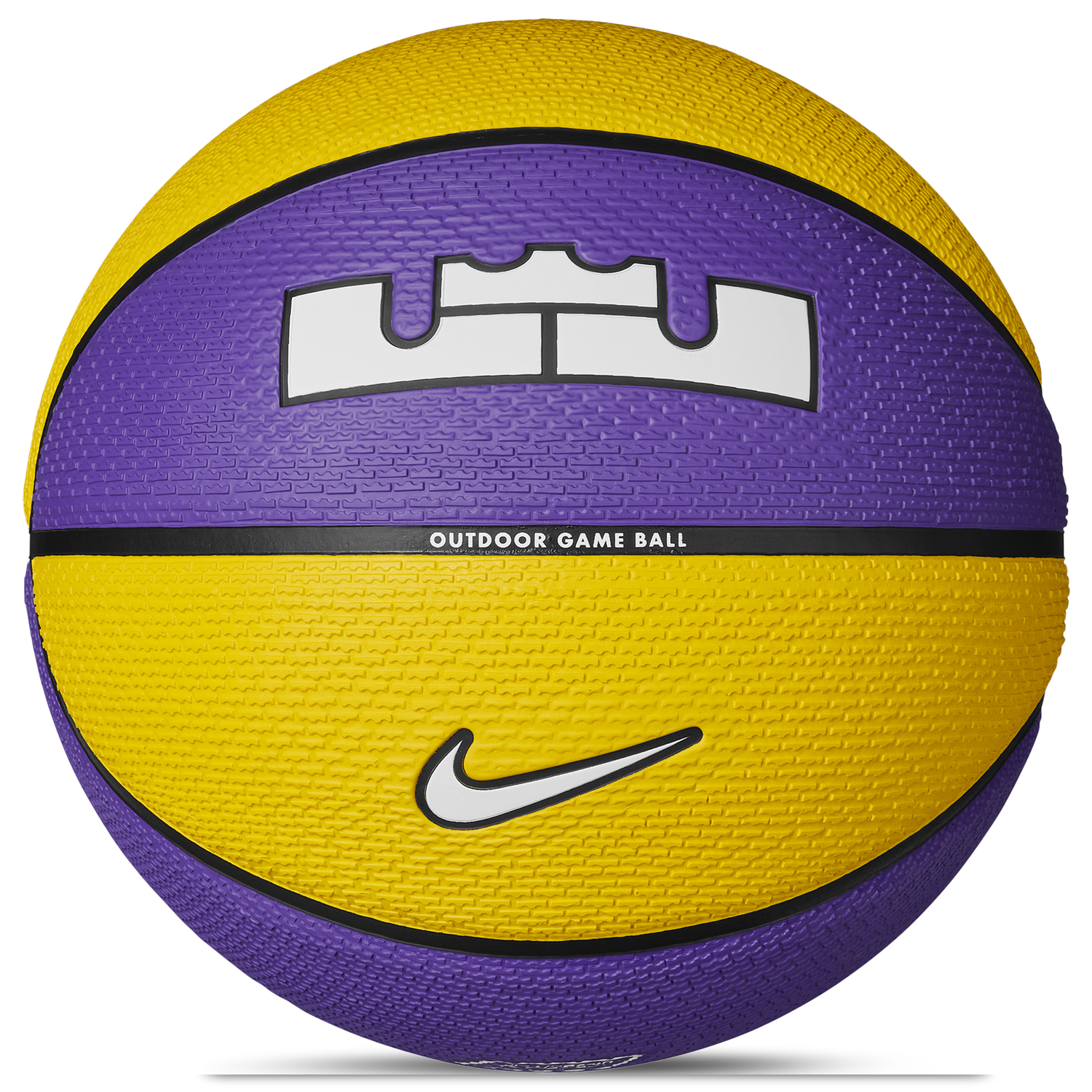 Nike Lebron Playground Basketball - Men's - Amarillo/Court Purple/Black