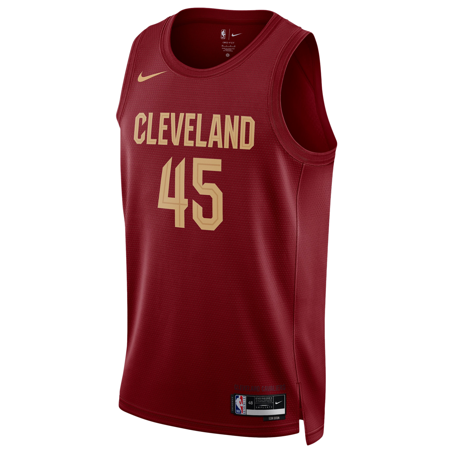 Nike NBA Cavaliers Swingman Icon Edition Jersey - Men's - Red