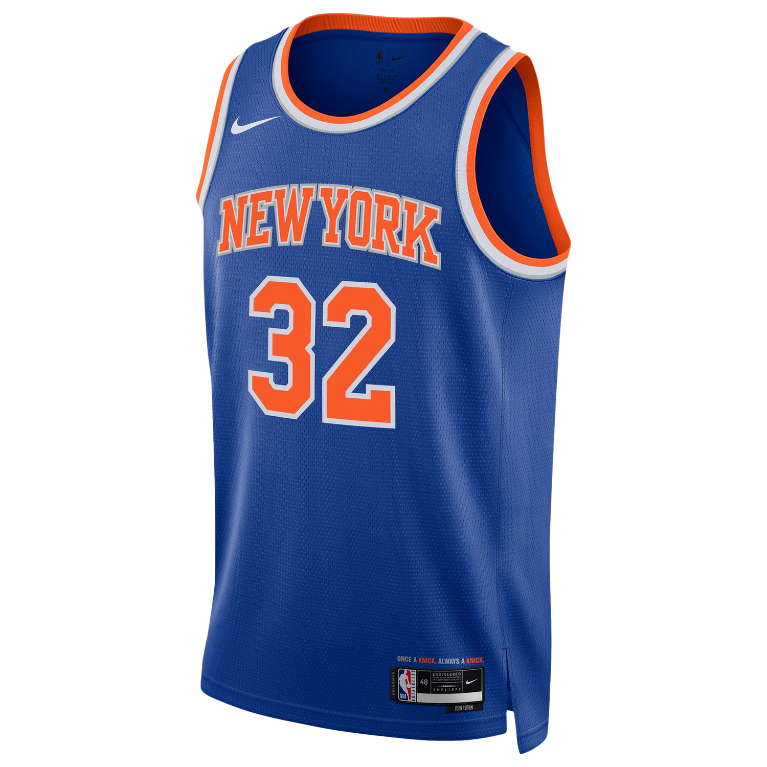 Nike NBA Knicks Swingman Icon Edition Jersey - Men's - Blue