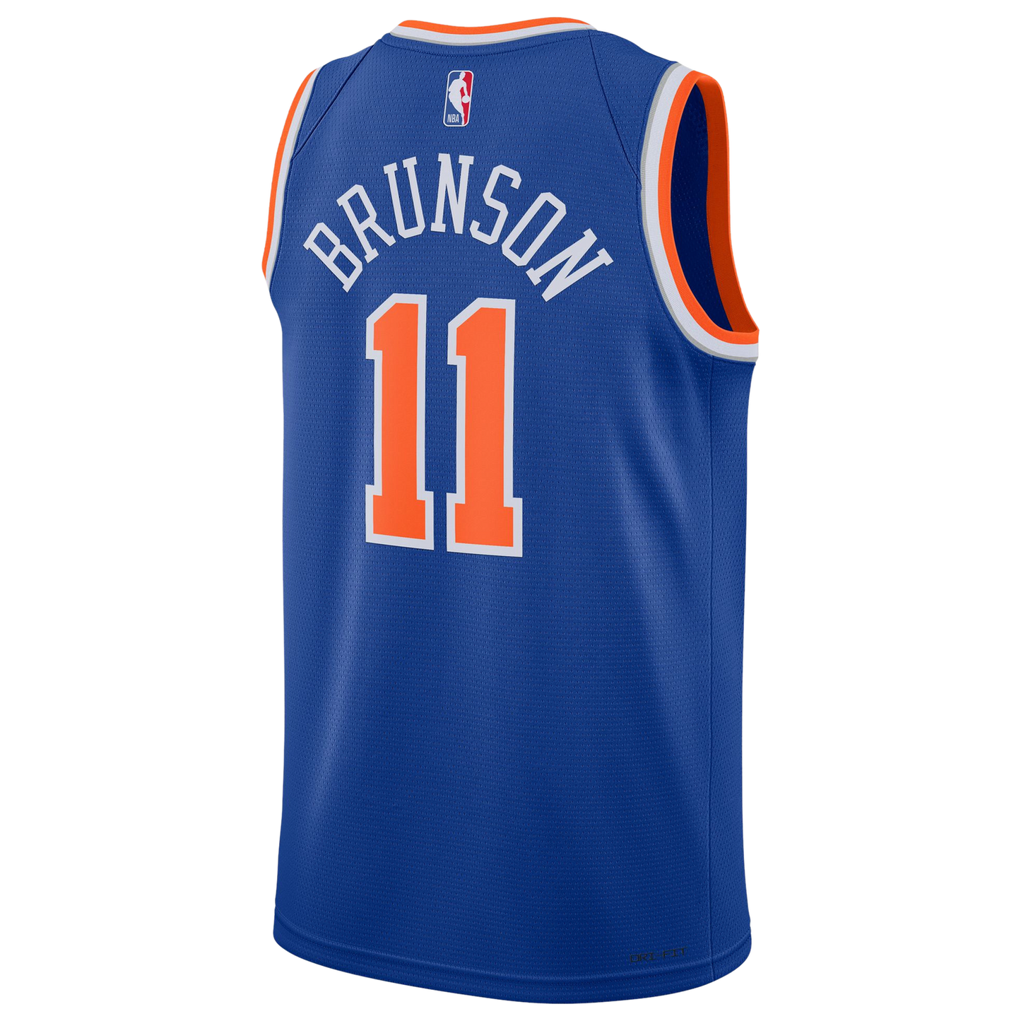 Nike NBA Knicks Swingman Icon Edition Jersey - Men's - Orange/Blue