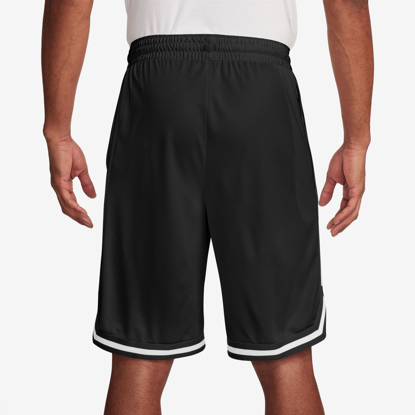 Nike Dri-FIT DNA 8 Inch Shorts - Men's - Black/White