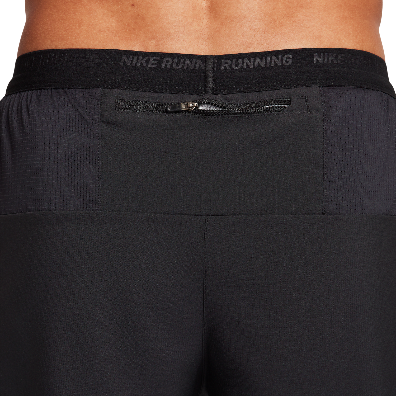 Nike Dri-FIT STRIDE 2IN1 5IN Shorts - Men's - Black/Black/Black