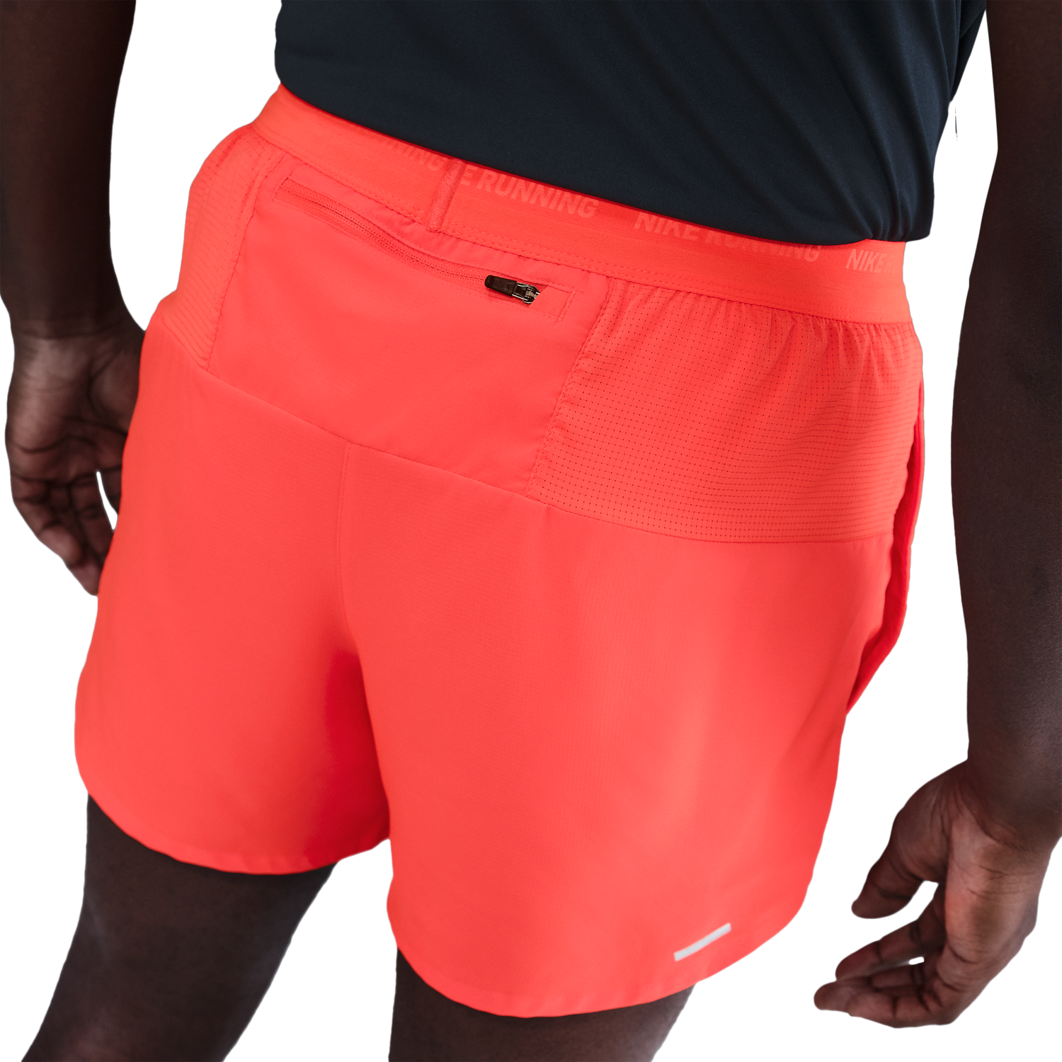 Nike Dri-FIT STRIDE 2IN1 5IN Shorts - Men's - Bright Crimson/Black/Bright Crimson