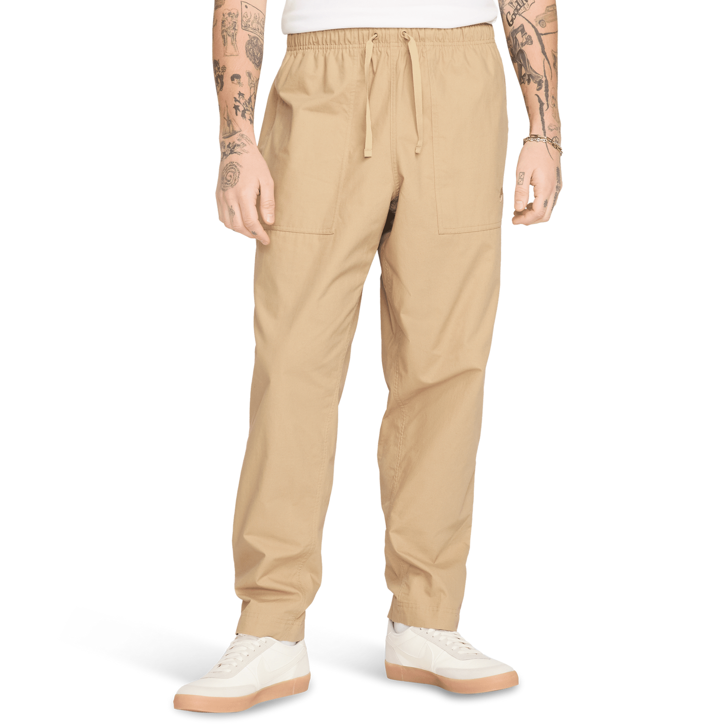Nike Club Barcelona Pants - Men's - Parachute Beige/Parachute Beige