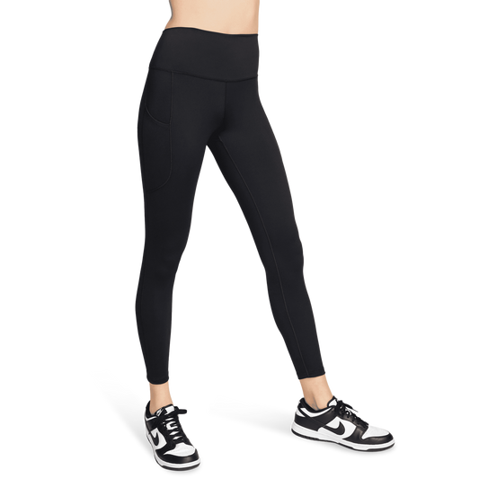 Nike Dri-FIT One High Rise 7/8 Pocket Tights - Women's - Black
