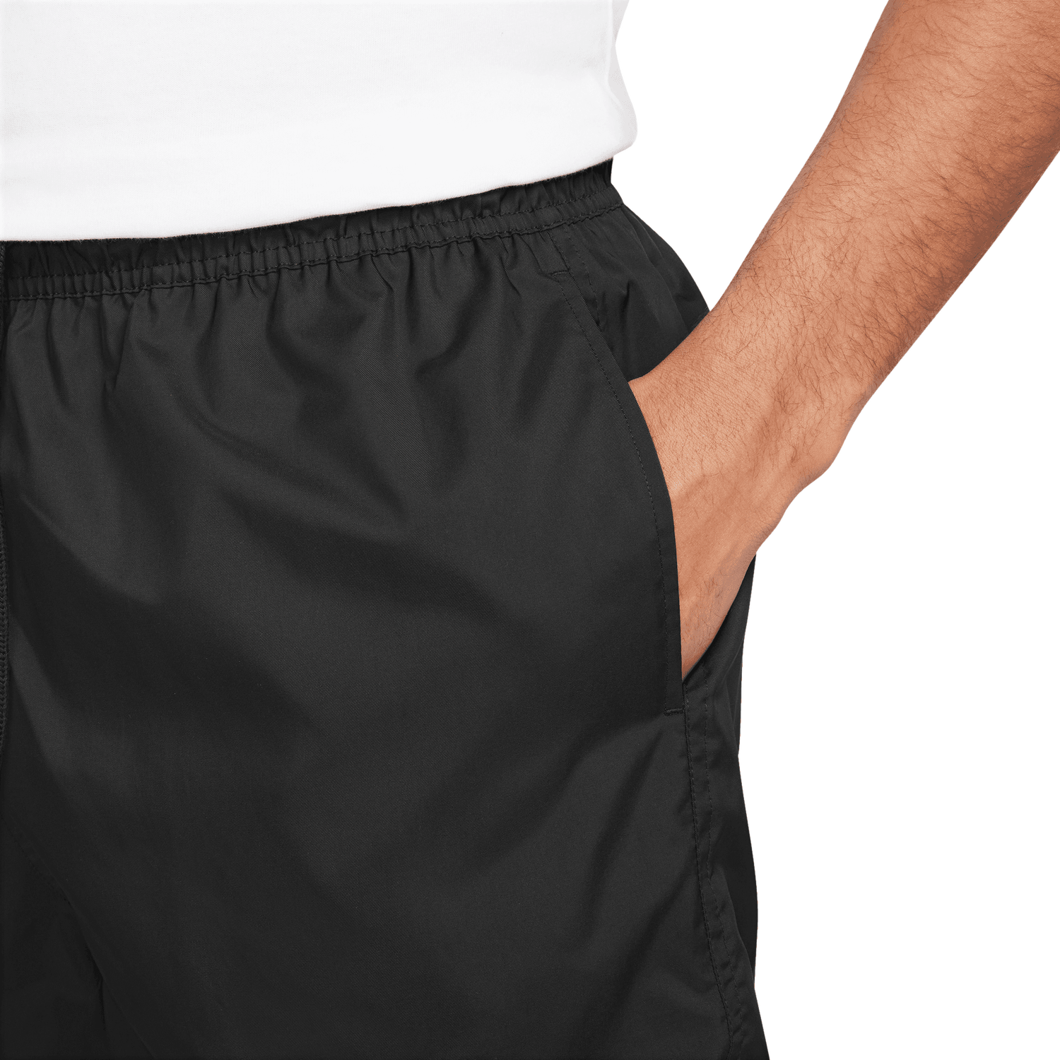 Nike Club Flow Shorts - Men's - Black/White