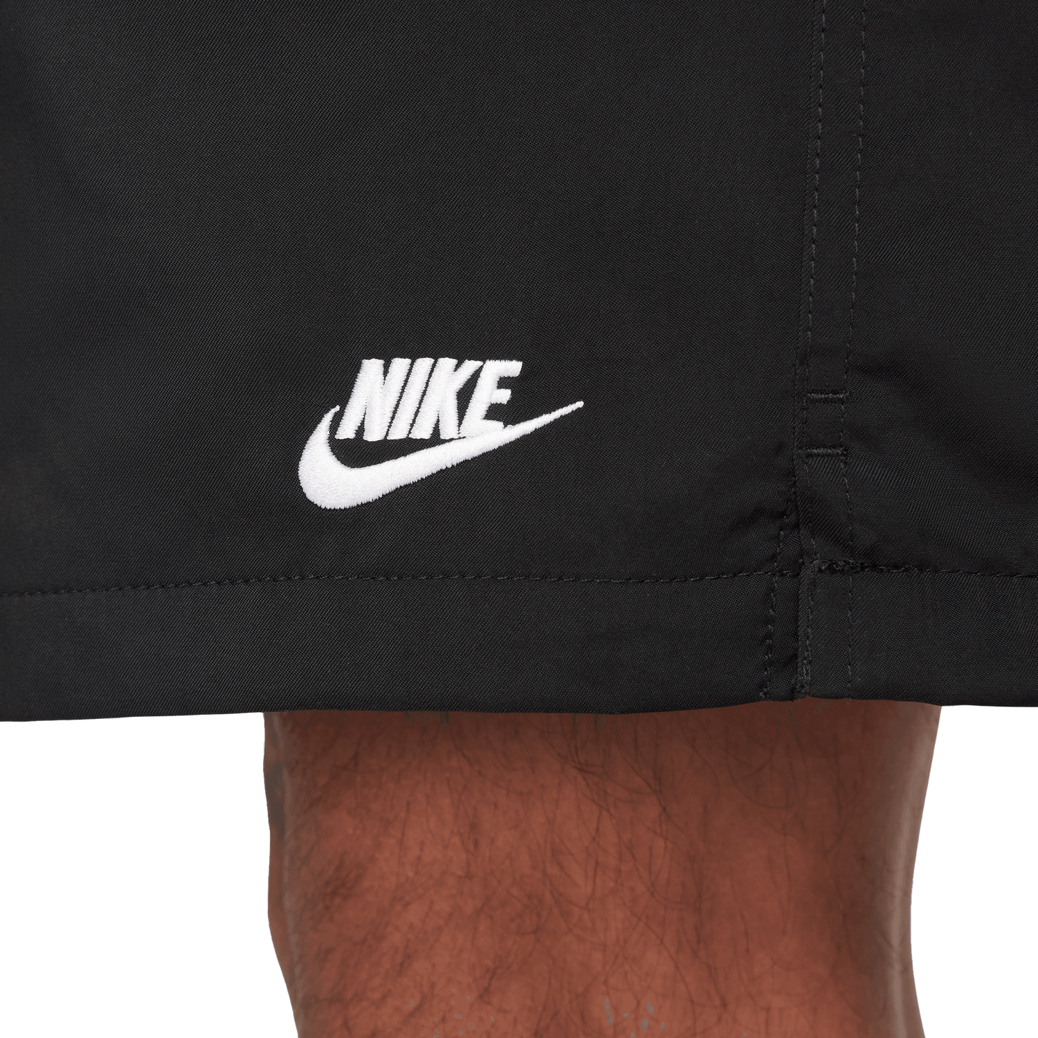 Nike Club Flow Shorts - Men's - Black/White
