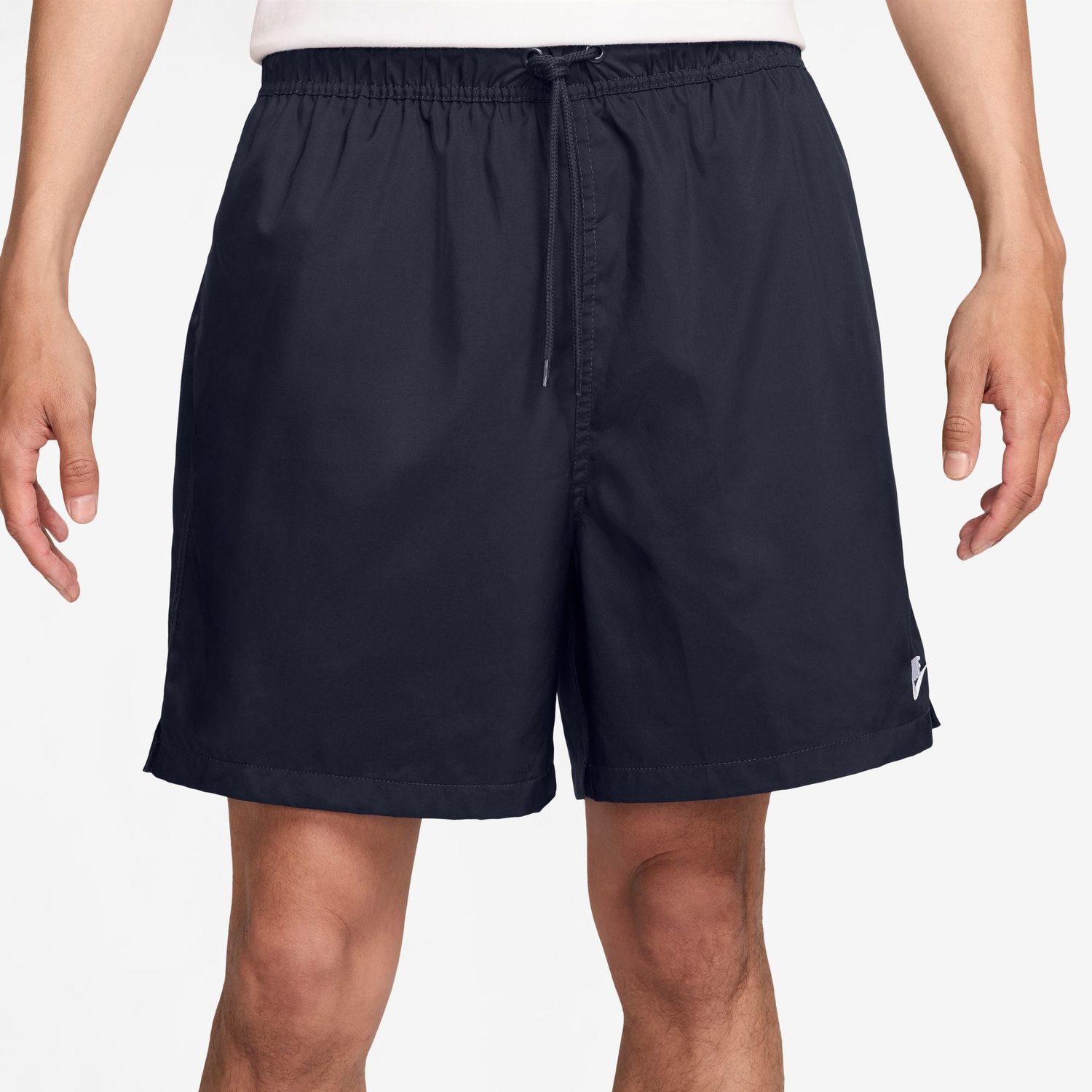 Nike Club Flow Shorts - Men's - Obsidian/White