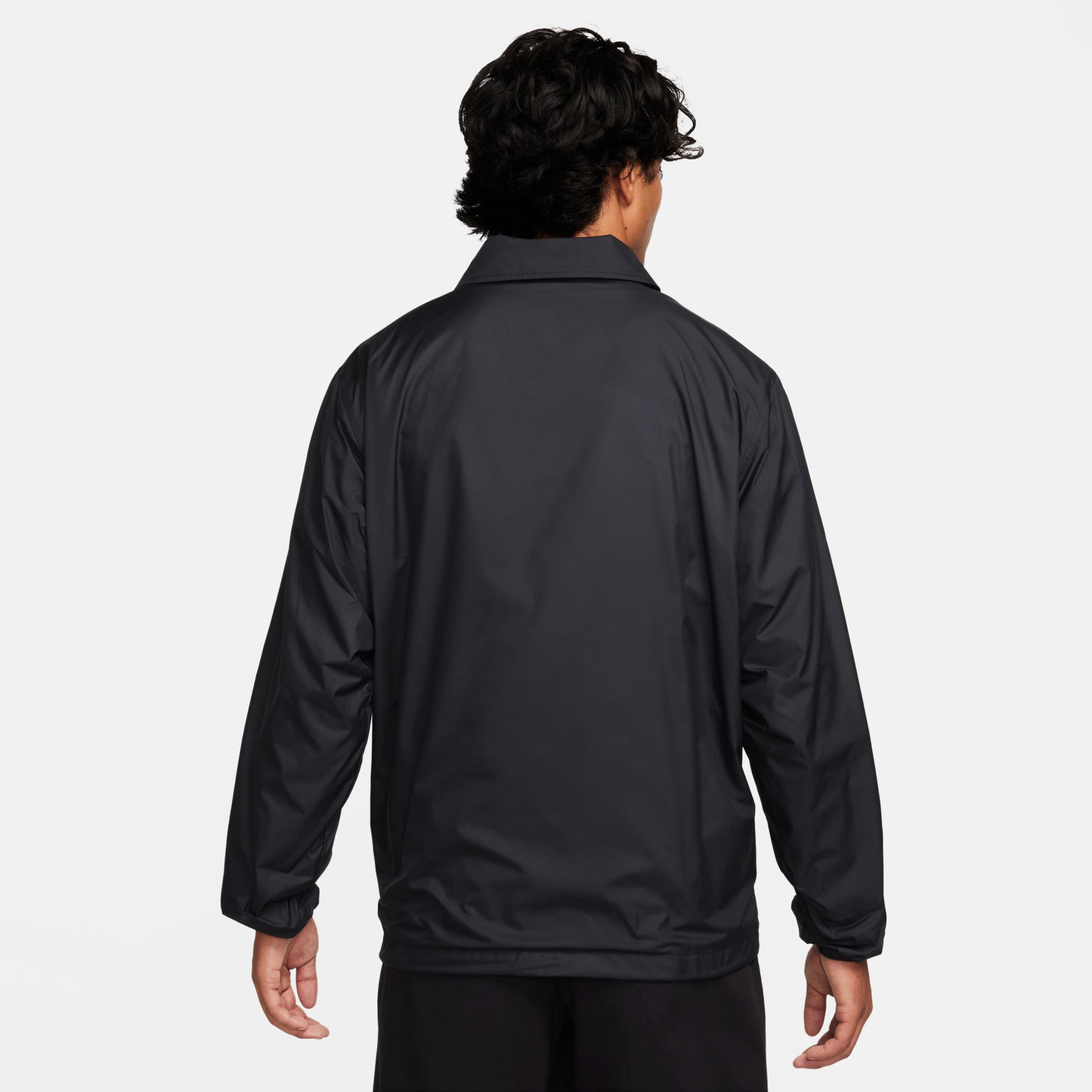 Nike Club Coaches Jacket - Men's - Black/White