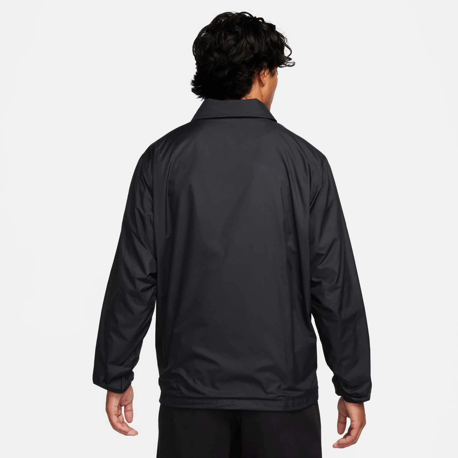 Nike Club Coaches Jacket - Men's - Black/White