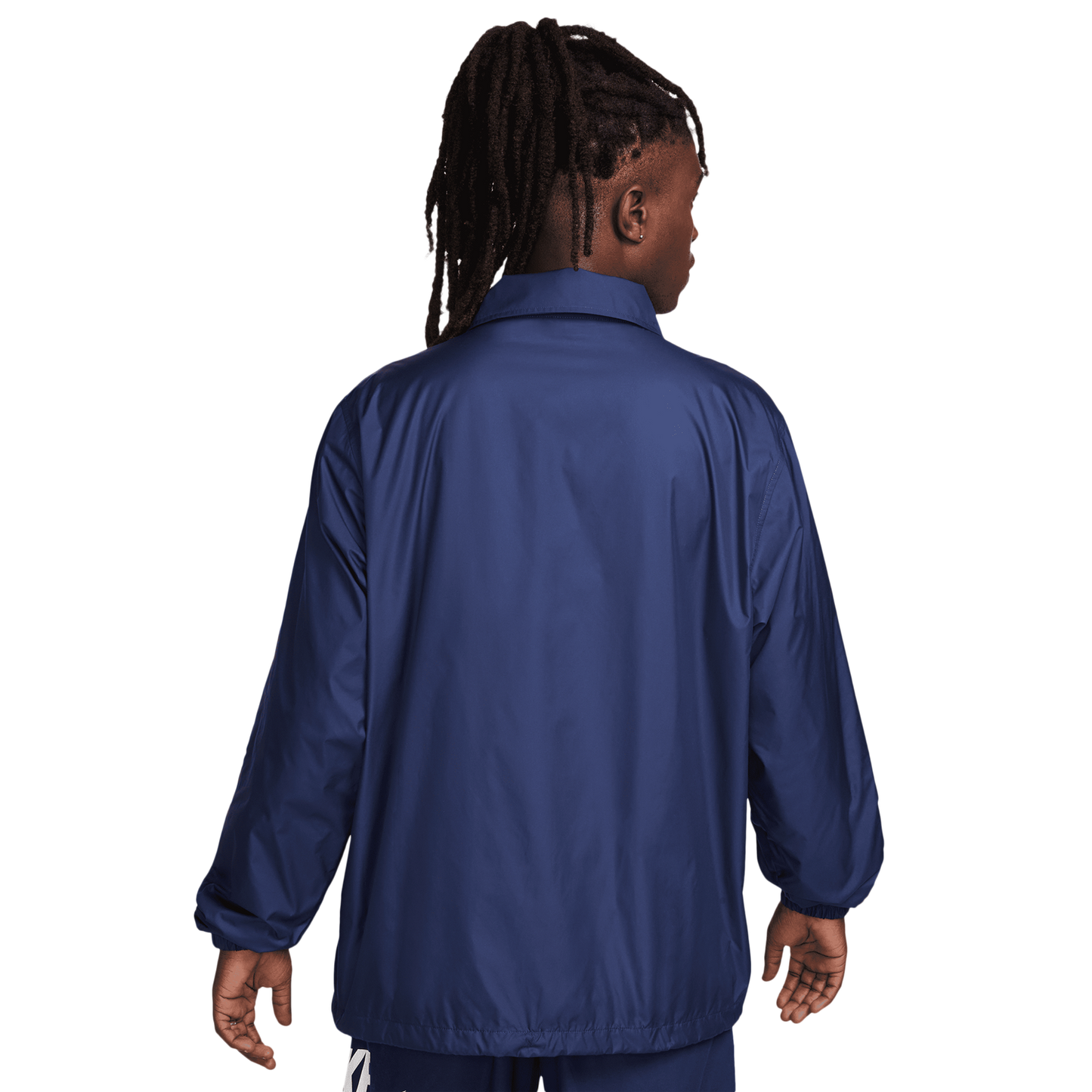 Nike Club Coaches Jacket - Men's - Midnight Navy/White