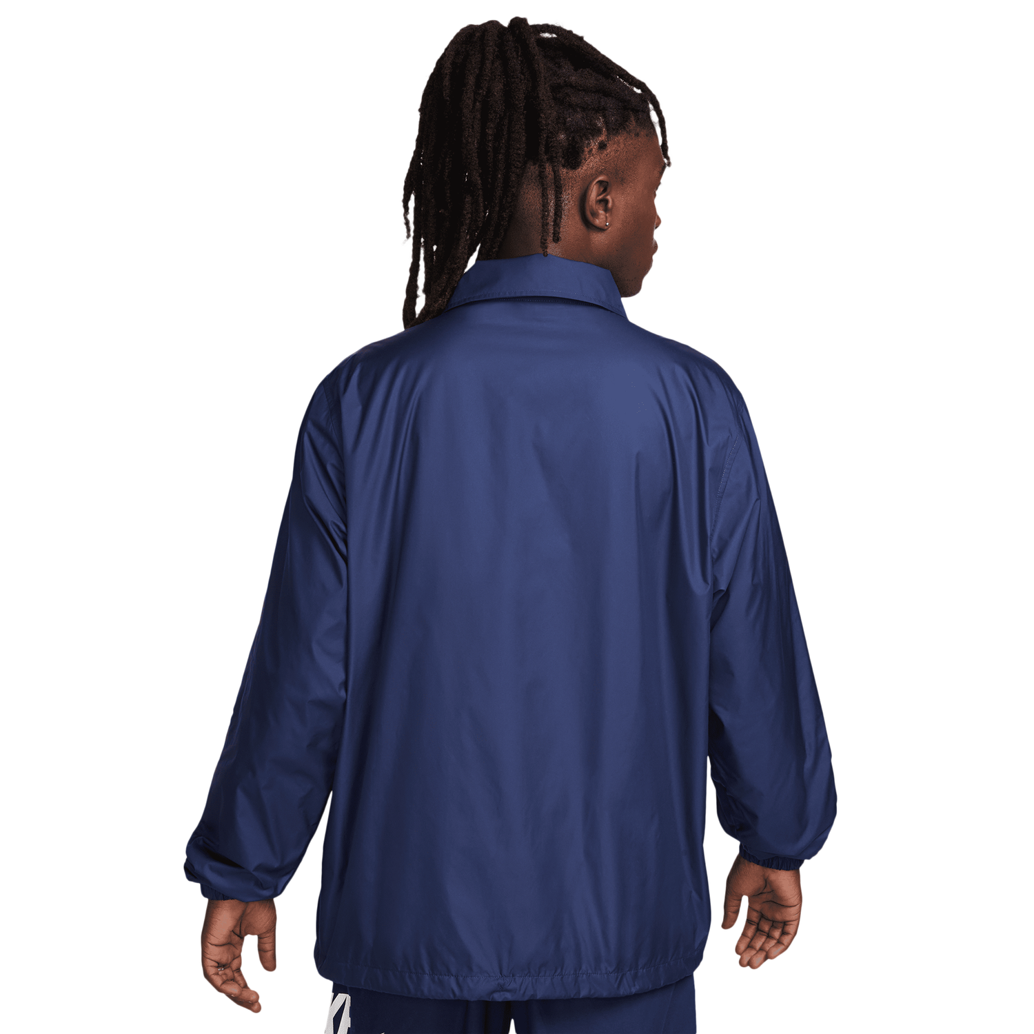 Nike Club Coaches Jacket - Men's - Midnight Navy/White