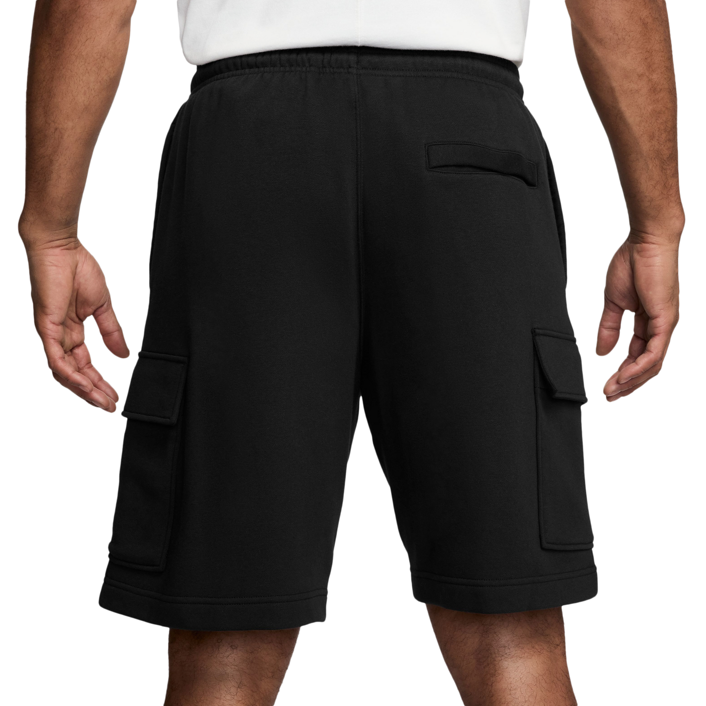 Nike Club Cargo Shorts - Men's - Black/White