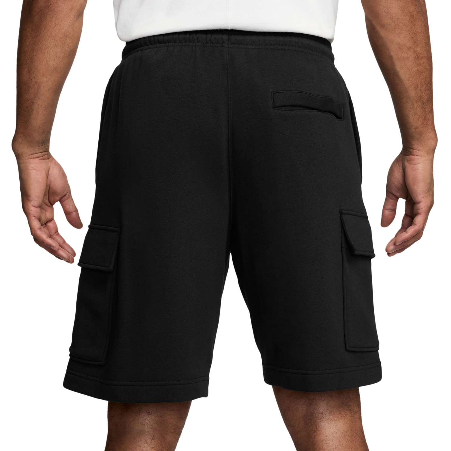 Nike Club Cargo Shorts - Men's - Black/White
