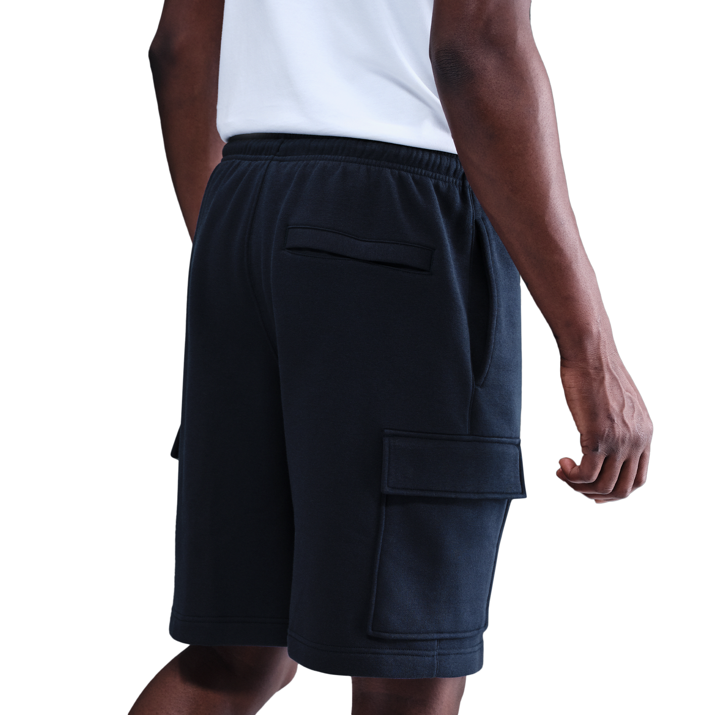Nike Club Cargo Shorts - Men's - White/Obsidian
