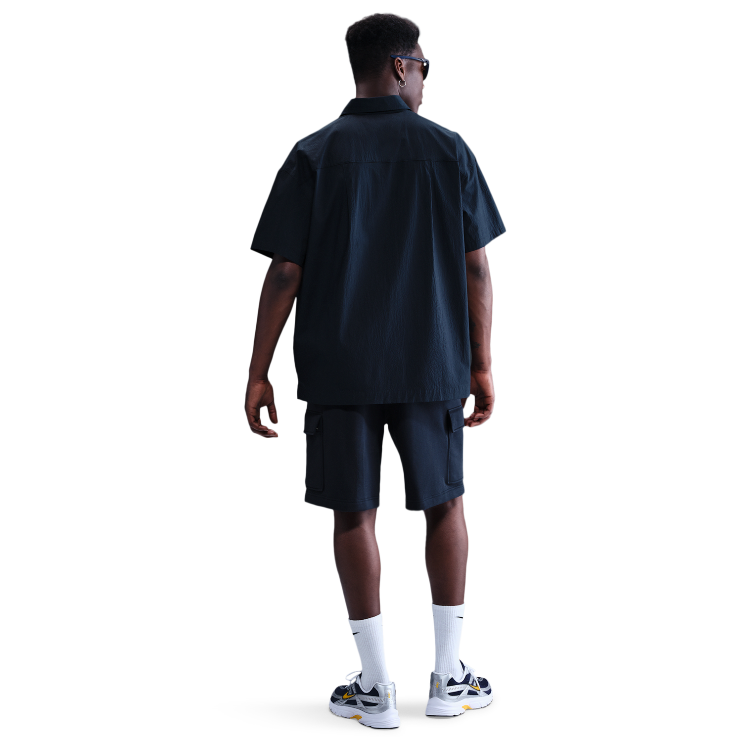 Nike Club Cargo Shorts - Men's - White/Obsidian