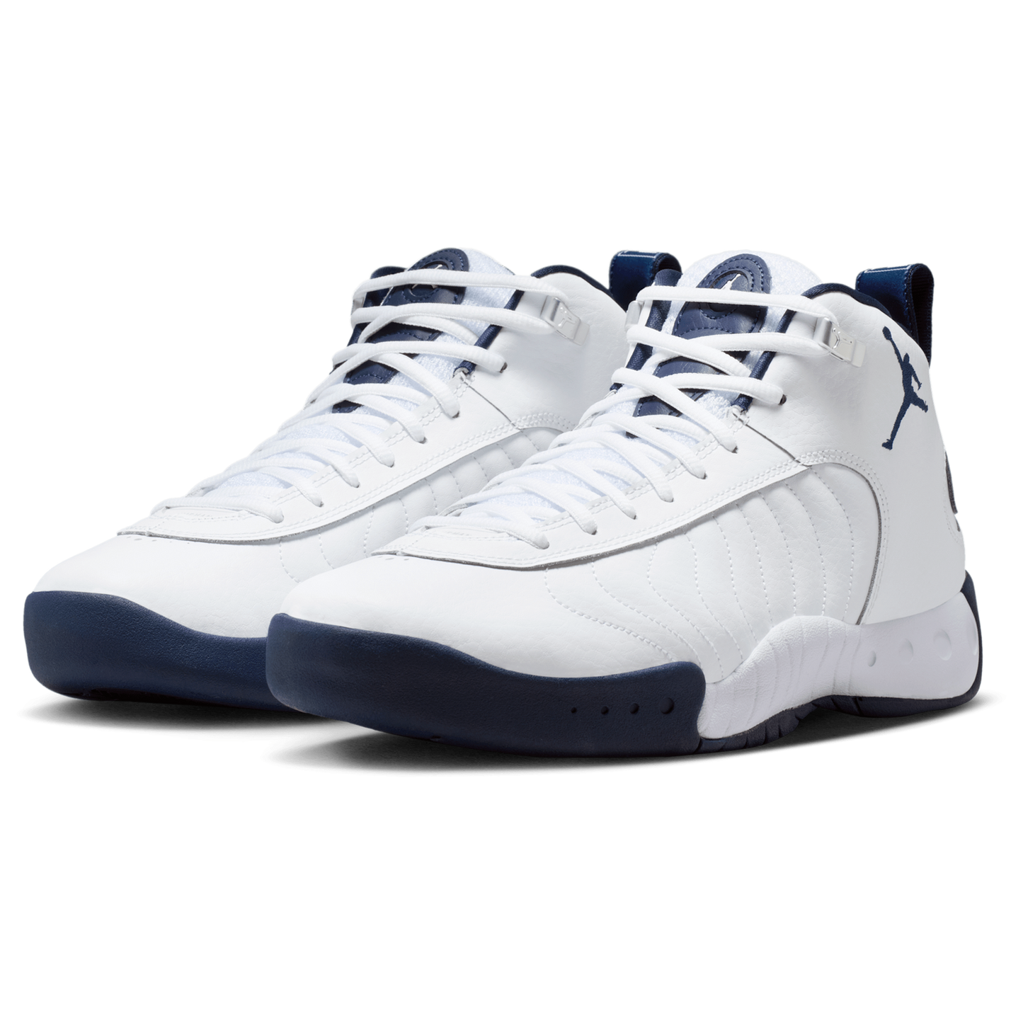 Jordan Jumpman Pro - Men's - White/Navy/Silver