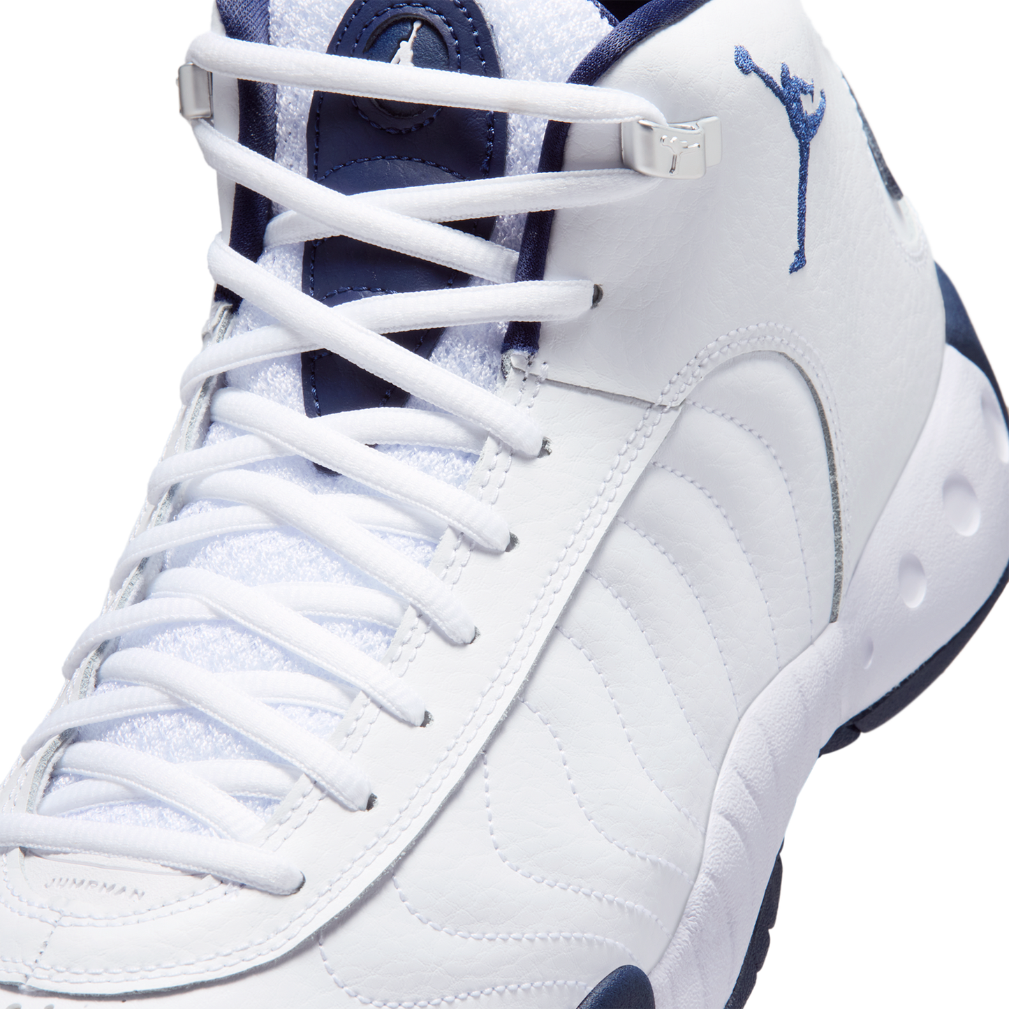 Jordan Jumpman Pro - Men's - White/Navy/Silver