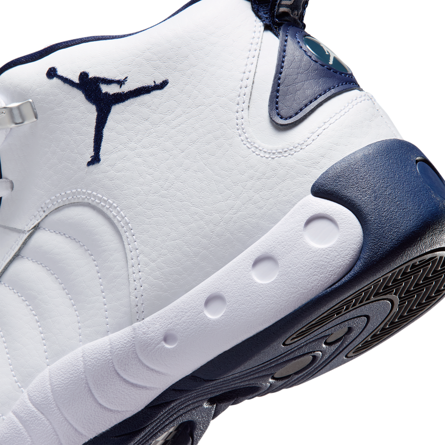 Jordan Jumpman Pro - Men's - White/Navy/Silver