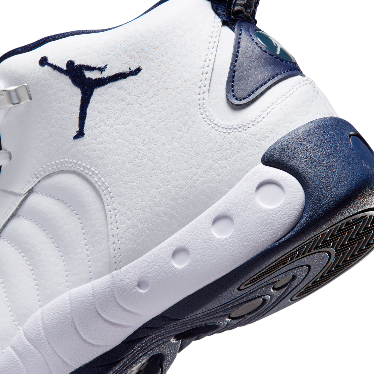 Jordan Jumpman Pro - Men's - White/Navy/Silver