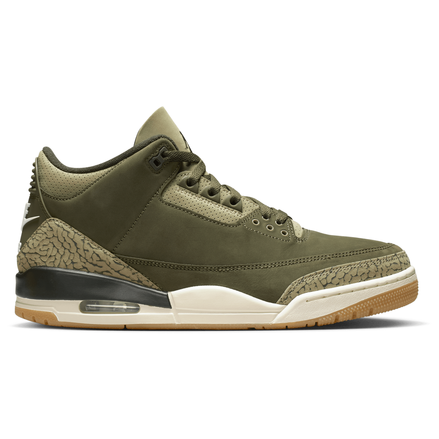 Jordan Retro 3 - Men's - Neutral Olive/Sequoia/Medium Olive