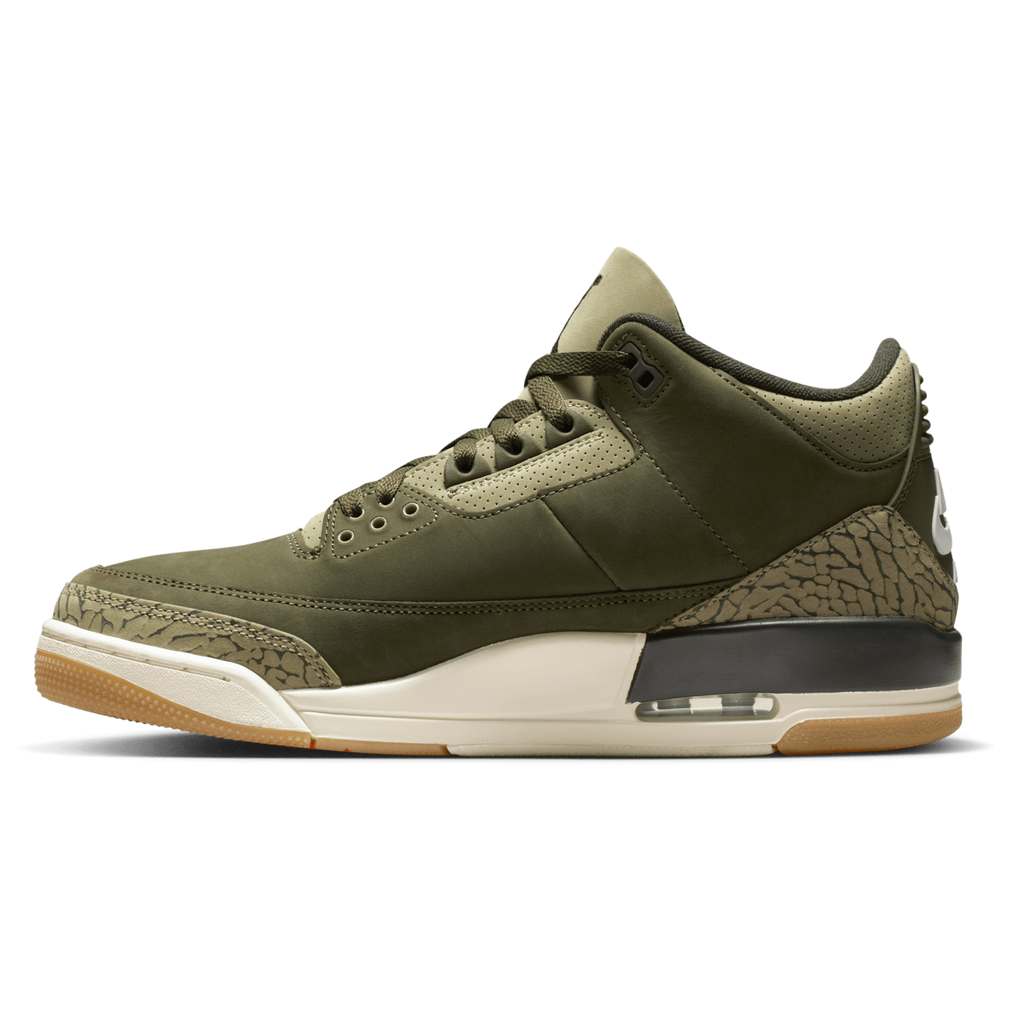 Jordan Retro 3 - Men's - Neutral Olive/Sequoia/Medium Olive
