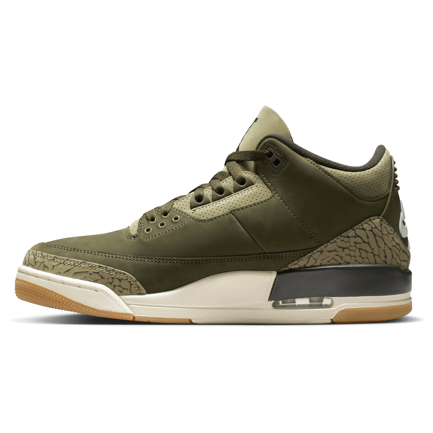 Jordan Retro 3 - Men's - Neutral Olive/Sequoia/Medium Olive