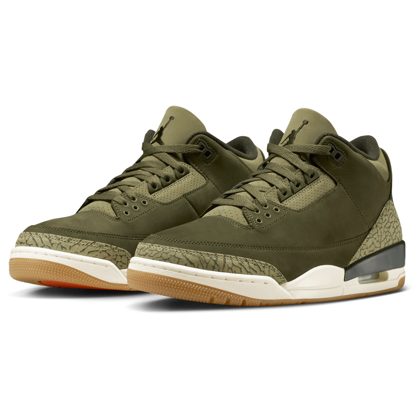Jordan Retro 3 - Men's - Neutral Olive/Sequoia/Medium Olive