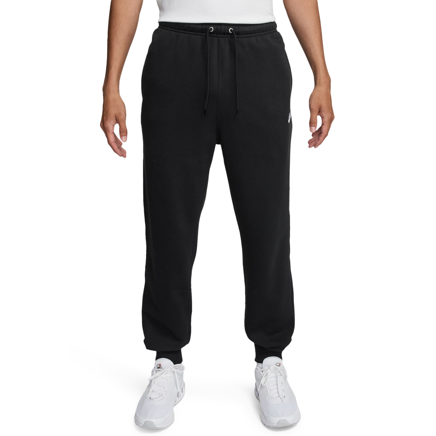 Nike Club Joggers - Men's - Black/White