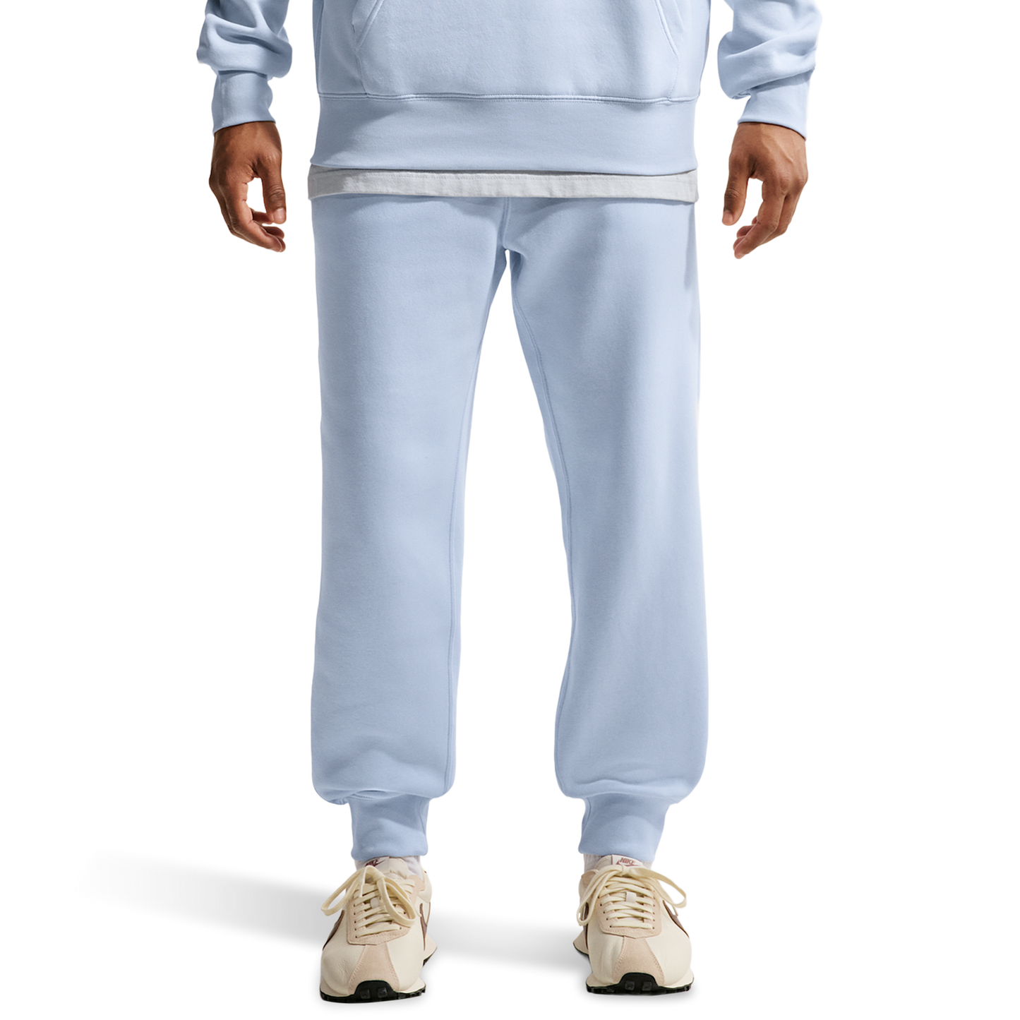 Nike Club BB Joggers - Men's - White/Hydrogen Blue/Hydrogen Blue