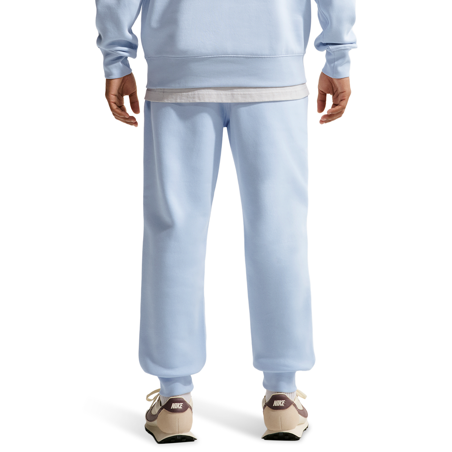Nike Club BB Joggers - Men's - White/Hydrogen Blue/Hydrogen Blue
