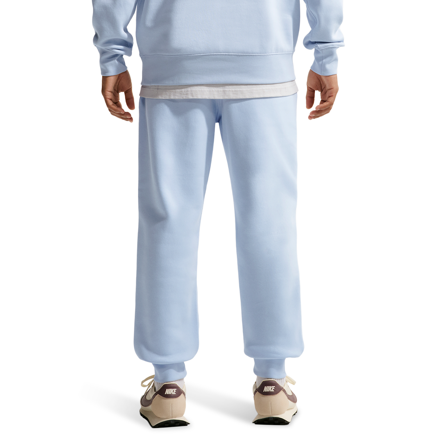 Nike Club BB Joggers - Men's - White/Hydrogen Blue/Hydrogen Blue