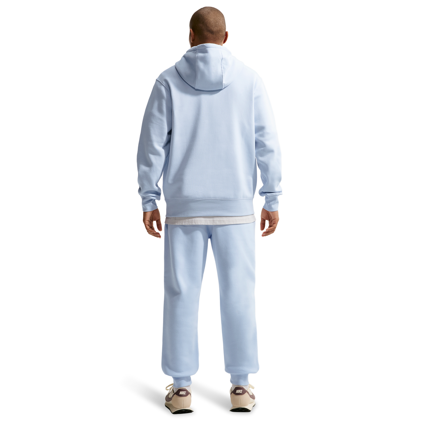 Nike Club BB Joggers - Men's - White/Hydrogen Blue/Hydrogen Blue
