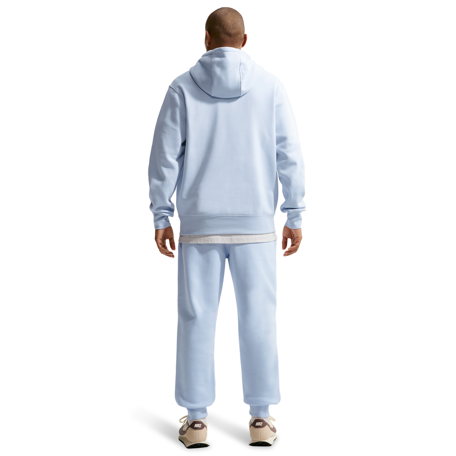 Nike Club BB Joggers - Men's - White/Hydrogen Blue/Hydrogen Blue