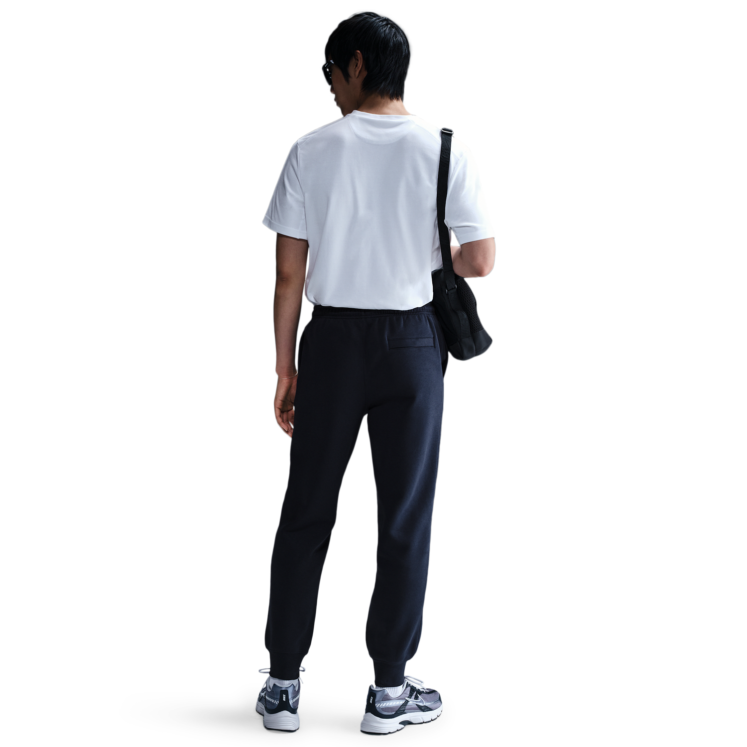 Nike Club Joggers - Men's - Obsidian/Obsidian/White