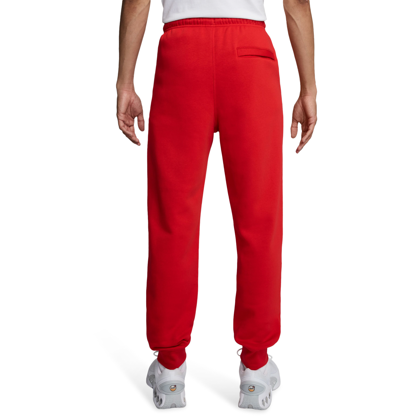 Nike Club Joggers - Men's - University Red/White
