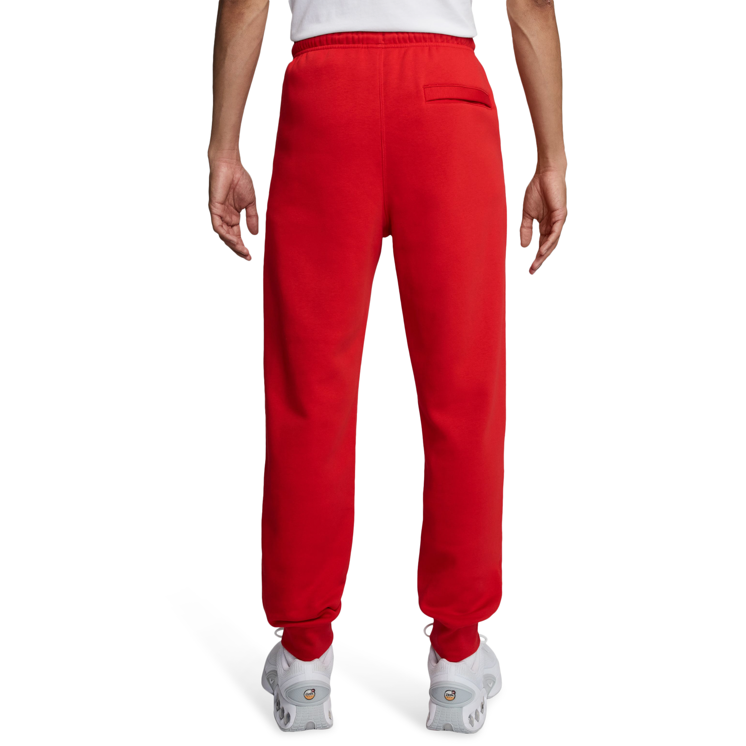 Nike Club Joggers - Men's - University Red/White