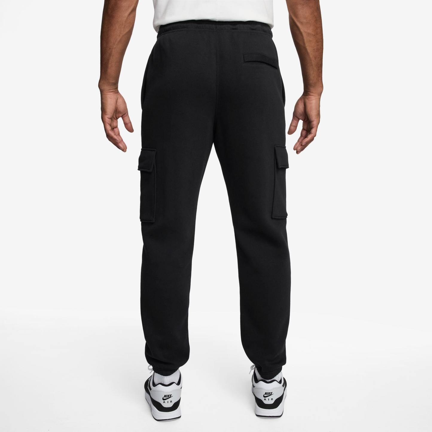 Nike Club Cargo Pants - Men's - Black/White/Black