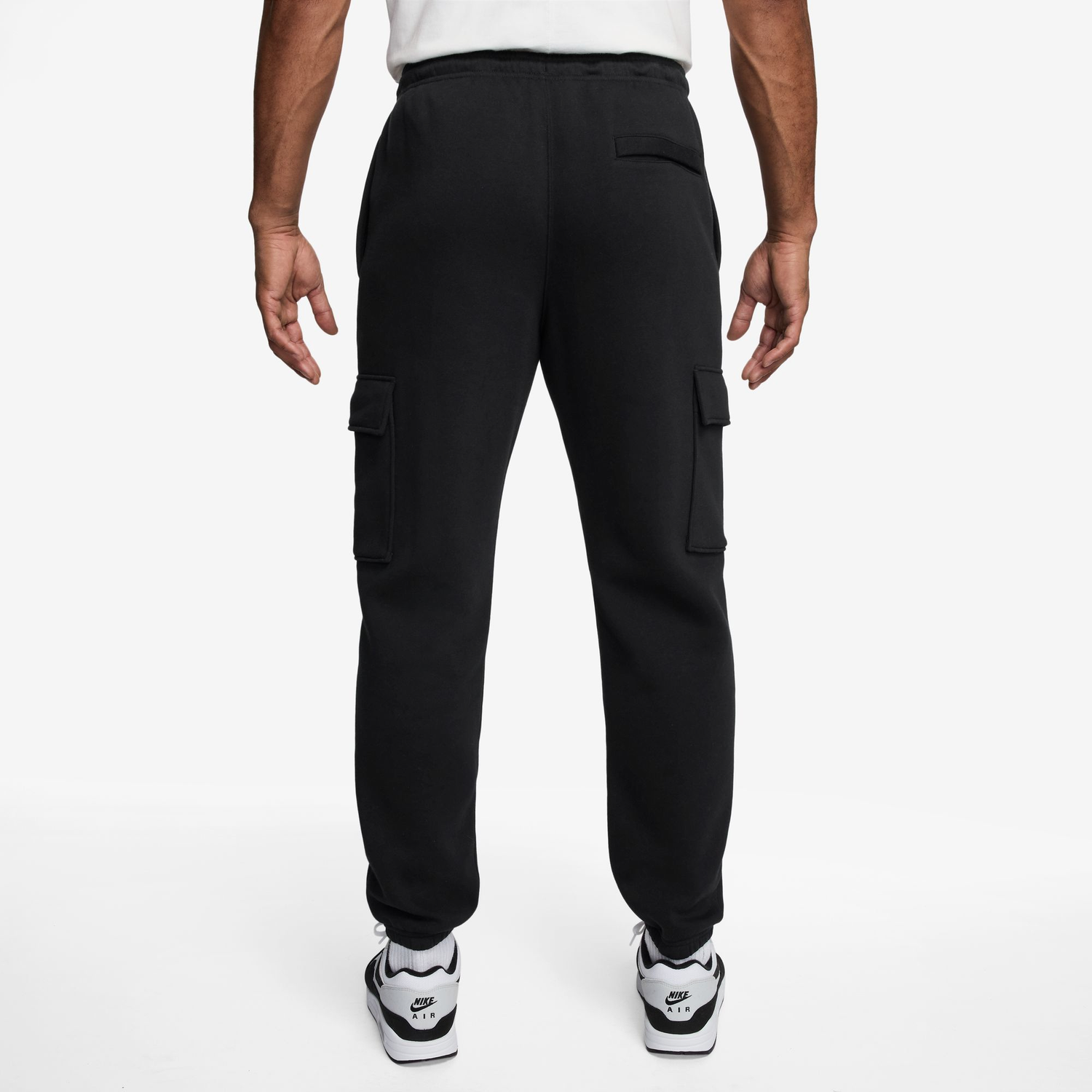 Nike Club Cargo Pants - Men's - Black/White/Black