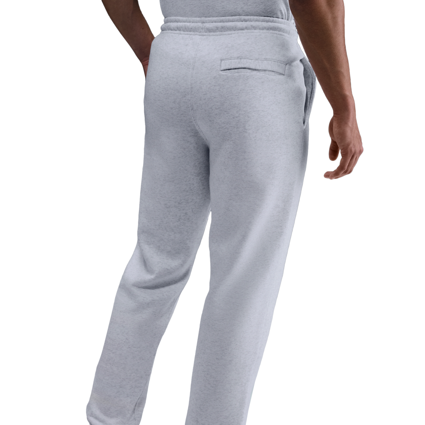 Nike Club Cuff Fleece Pants - Men's - Birch Heather/White/White