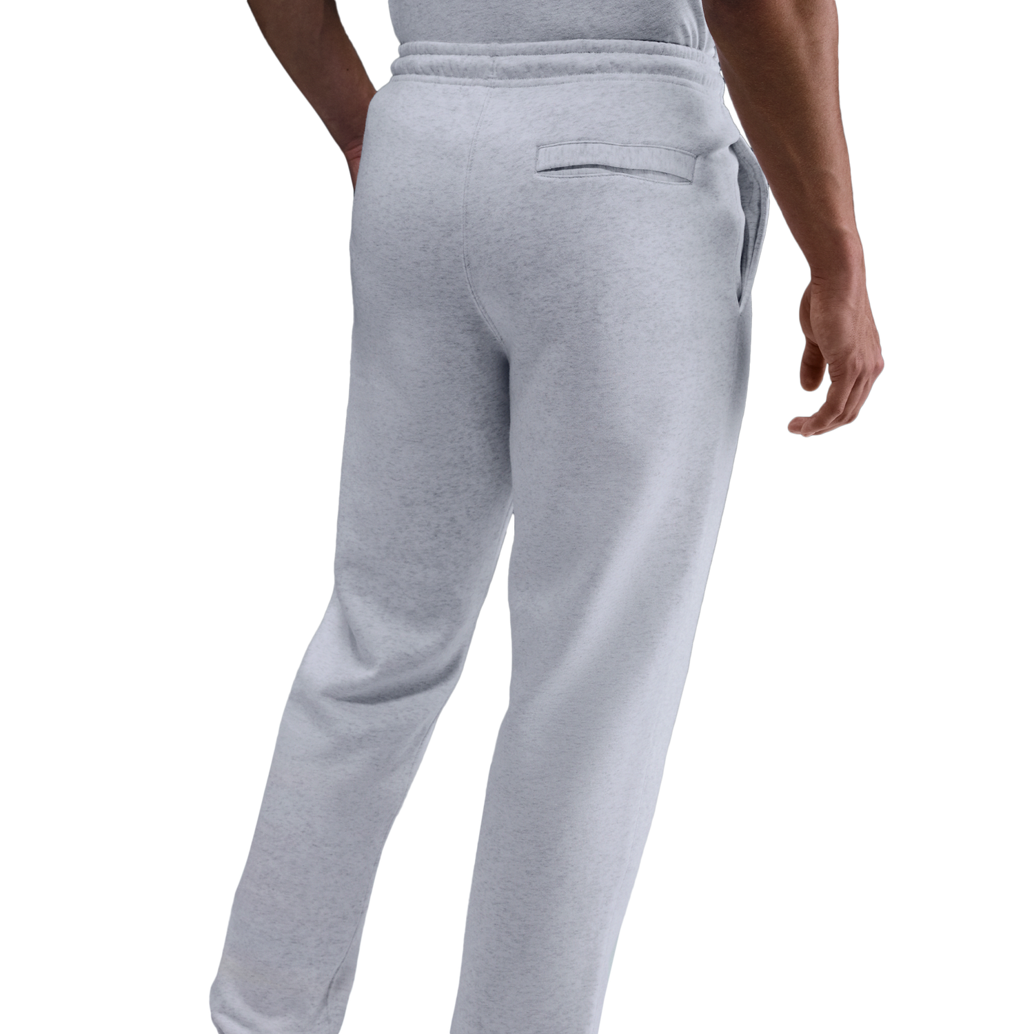Nike Club Cuff Fleece Pants - Men's - Birch Heather/White/White