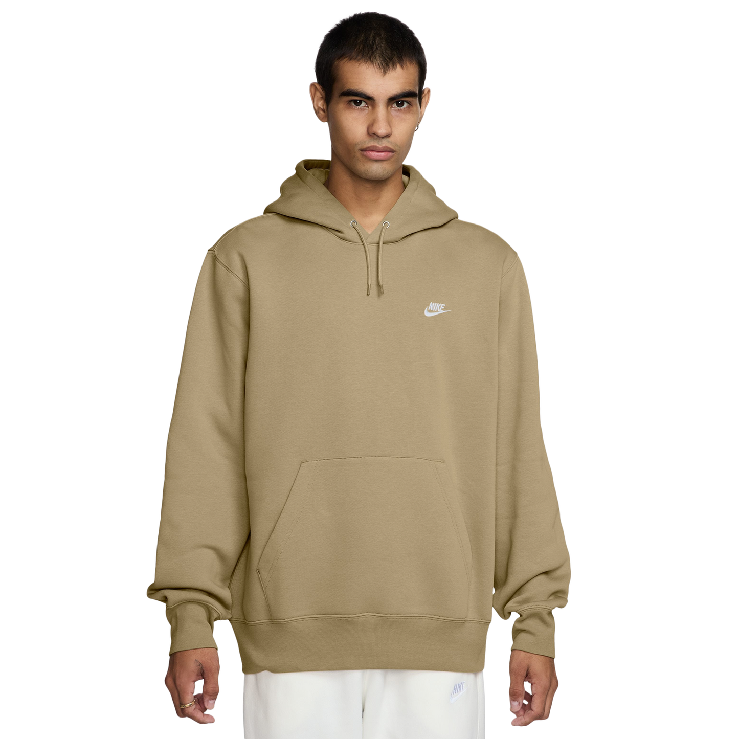 Nike Club Pullover Hoodie - Men's - Parachute Beige/White