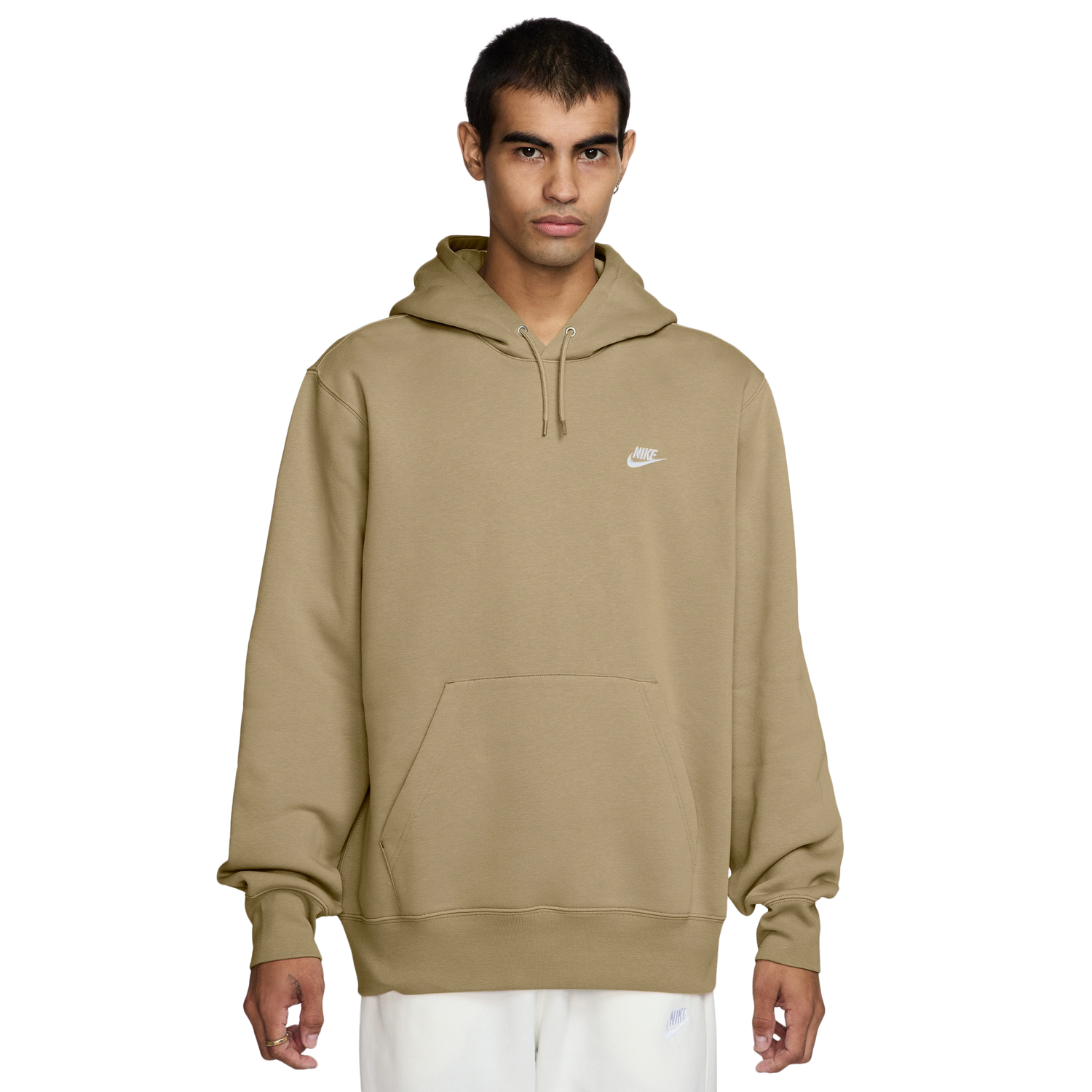Nike Club Pullover Hoodie - Men's - Parachute Beige/White