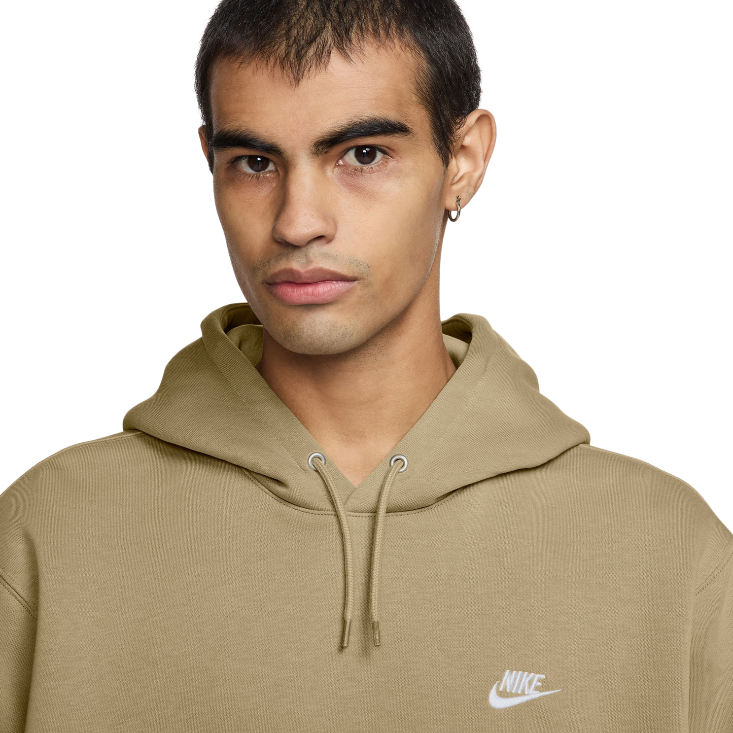 Nike Club Pullover Hoodie - Men's - Parachute Beige/White