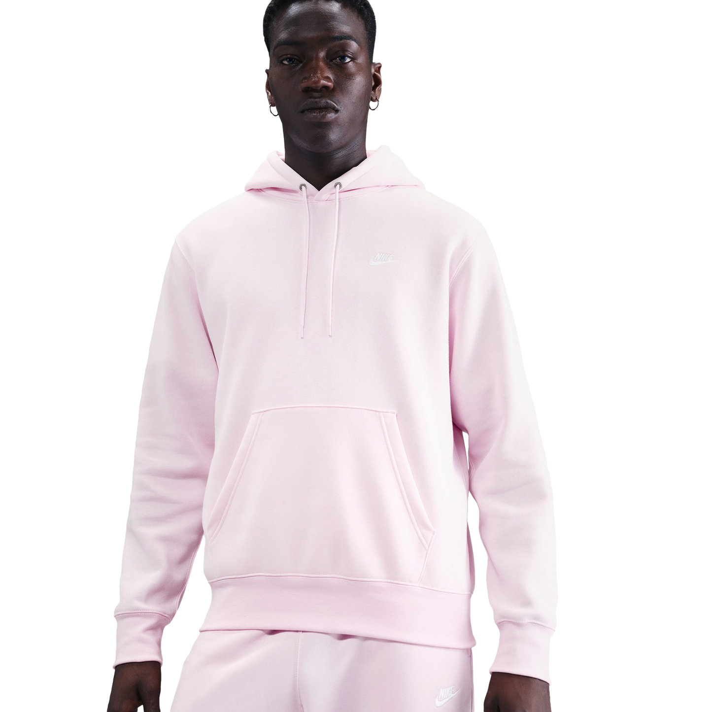 Nike Club Pullover Hoodie - Men's - Pink