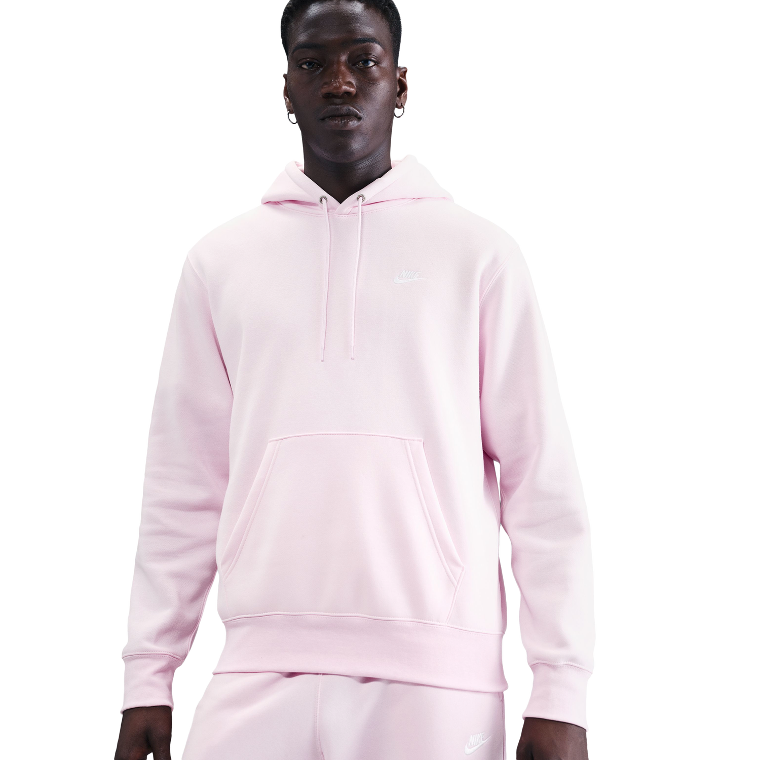 Nike Club Pullover Hoodie - Men's - Pink