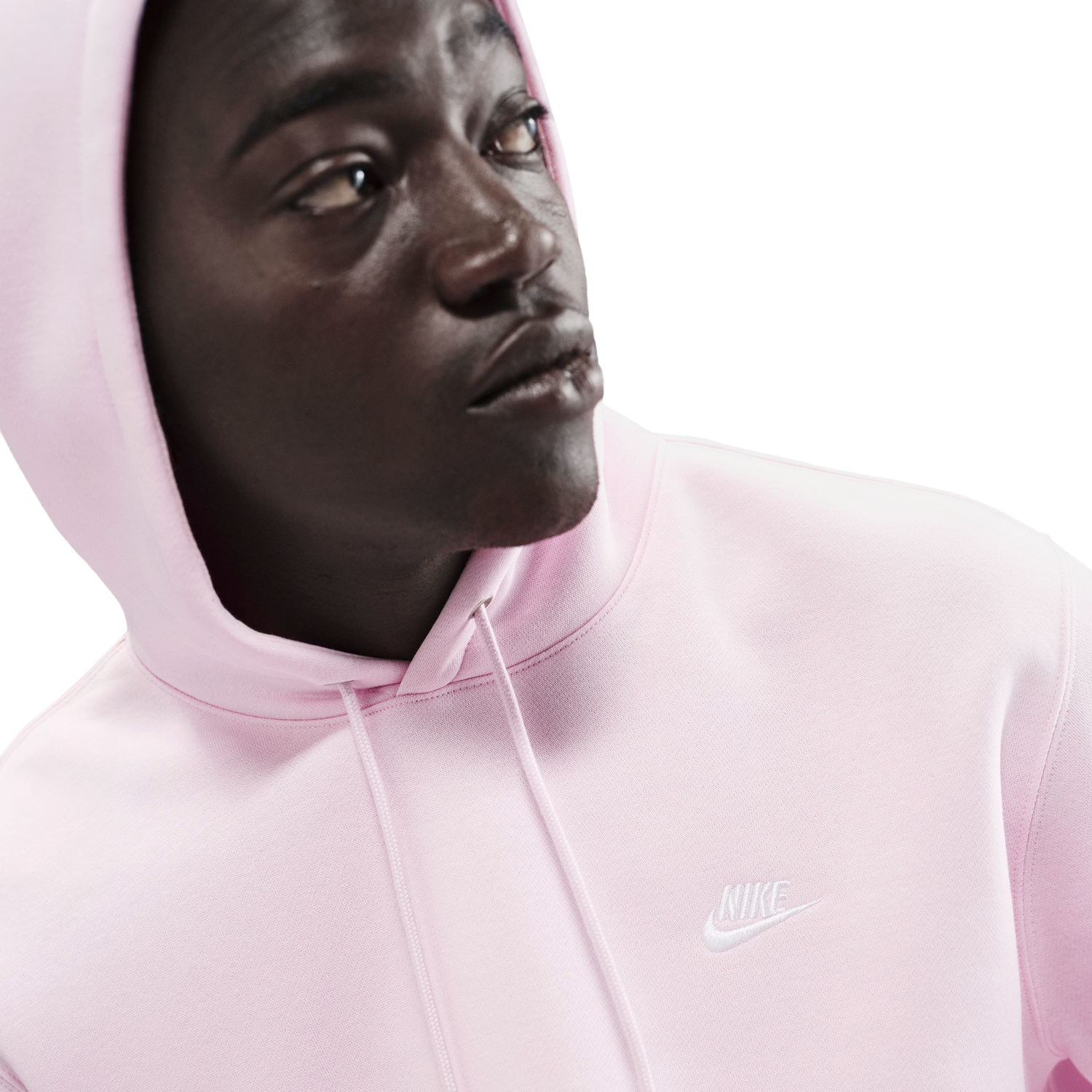 Nike Club Pullover Hoodie - Men's - Pink