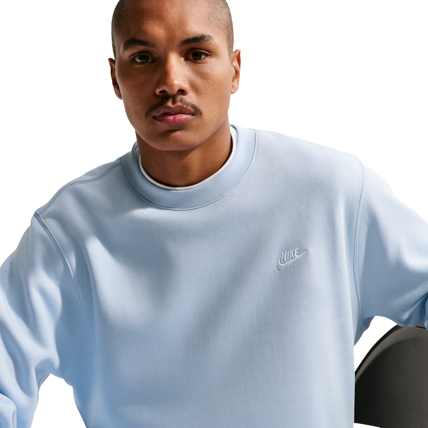 Nike Club Crew - Men's - Blue/White
